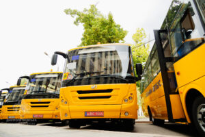 Плюс десять інклюзивних автобусів передали громадам області