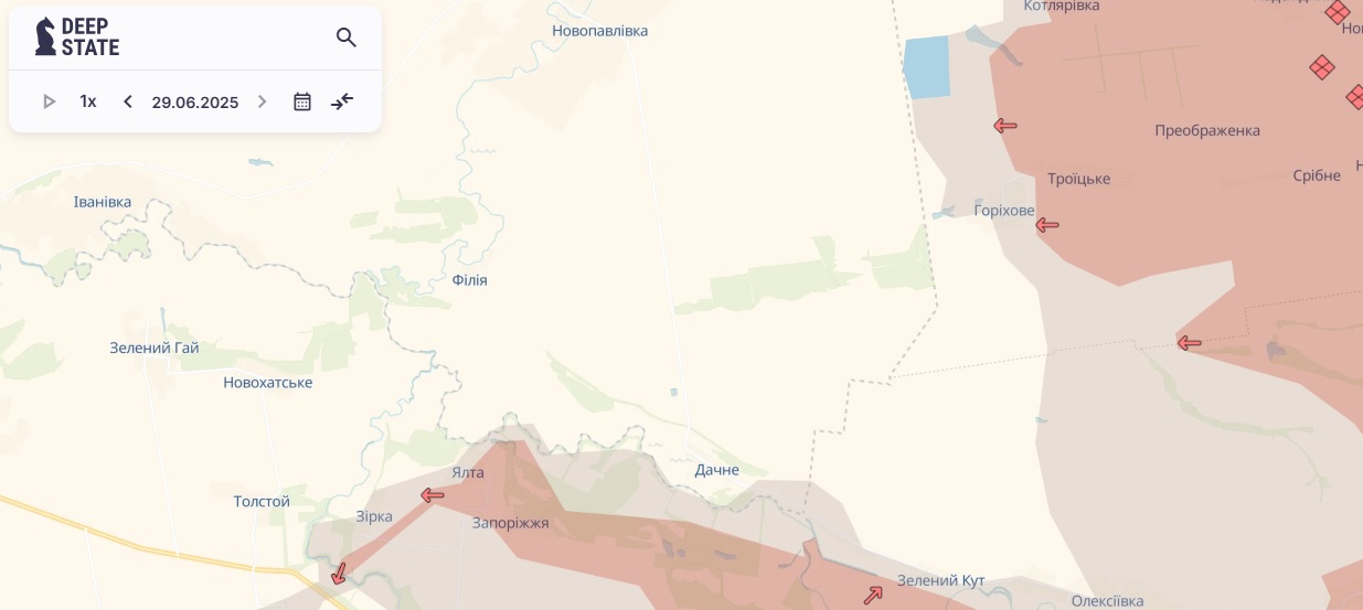Росіяни зайшли в Дніпропетровську область
