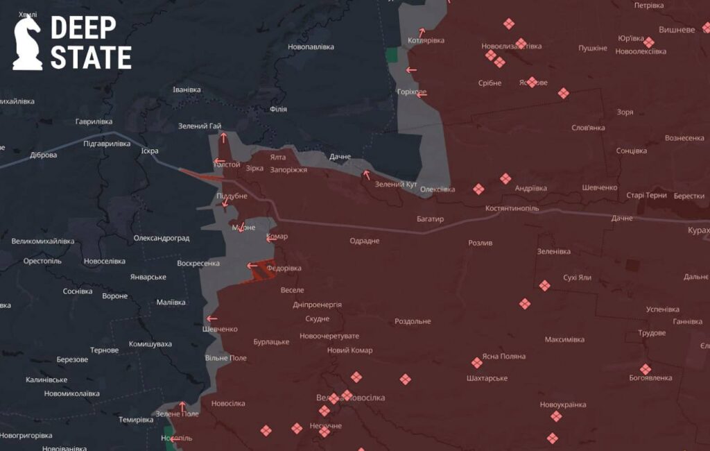 У Дачне, що на Дніпропетровщині, постійно заходять росіяни з метою закріпитися