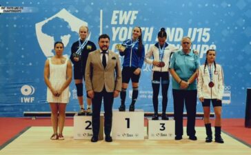 14-річна криворіжанка стала призеркою юнацького Чемпіонату Європи з важкої атлетики