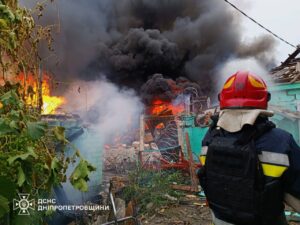 Ворог вдарив безпілотниками по м.П'ятихатки Кам’янського району